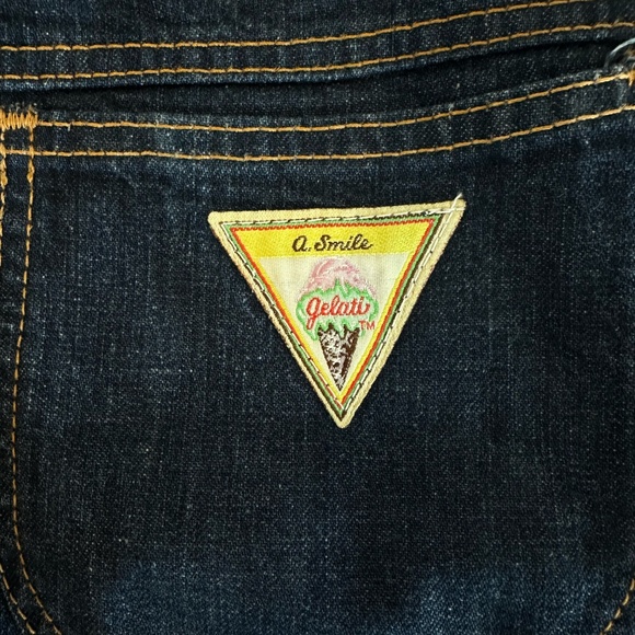 Rare 1980s Vintage A Smile Gelati Women's High Waist Pleated Tapered Leg 24 inch - Picture 3 of 4